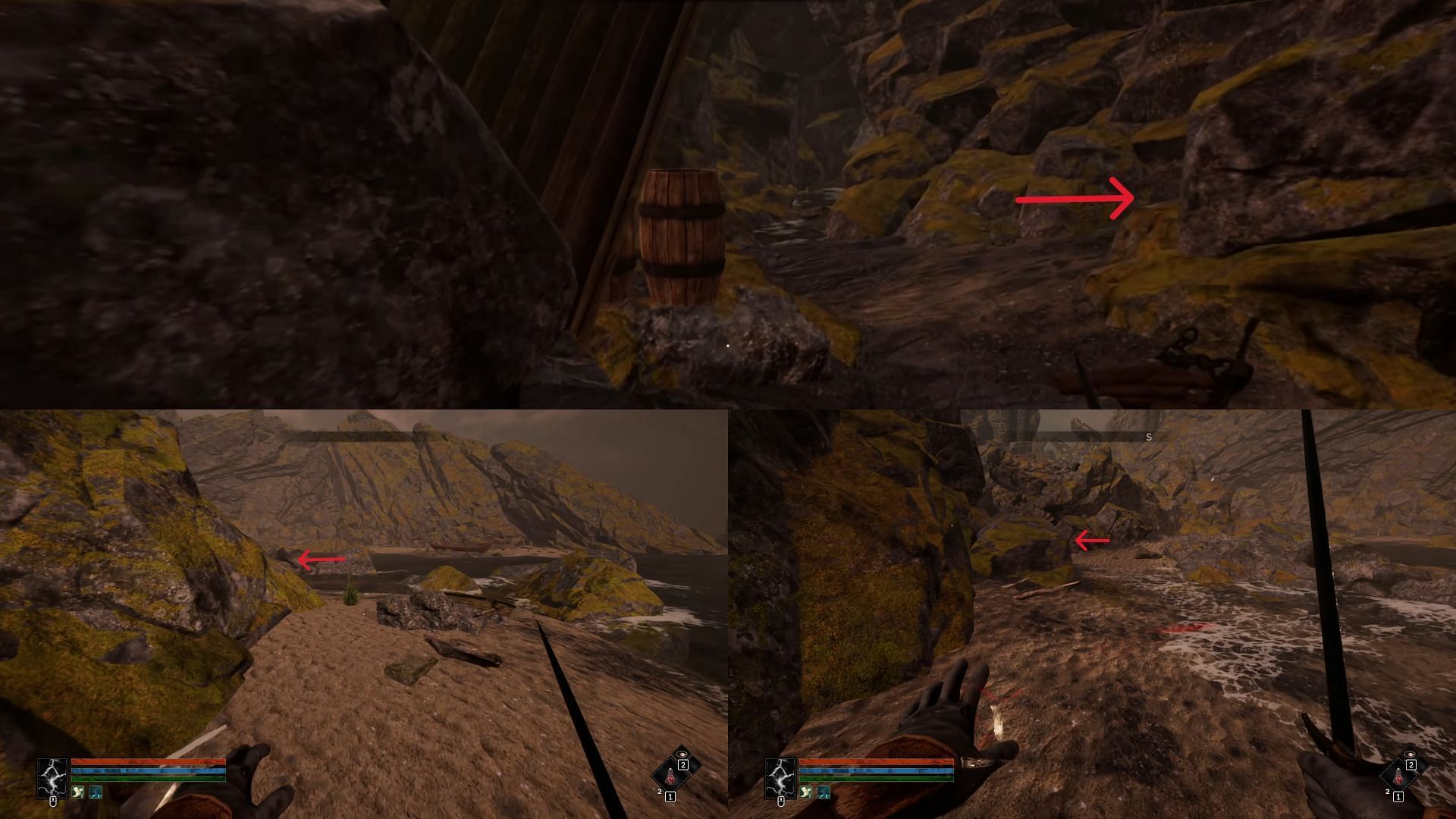 Follow the markers to reach the Letter to the Prior (Image via Awaken Realms // Youtube@ChilledCodex)